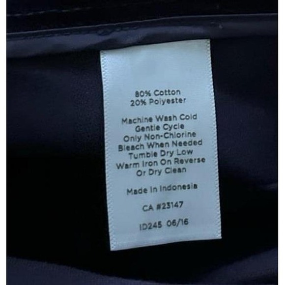 Womens Talbots Hampshire Velvet Purple Casual Pants - Picture 6 of 6